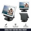 Wasserstein Adjustable Stand, Official Made for Google, for Google Nest Hub Max, Charcoal GoogleHubMaxStaBlkUSA